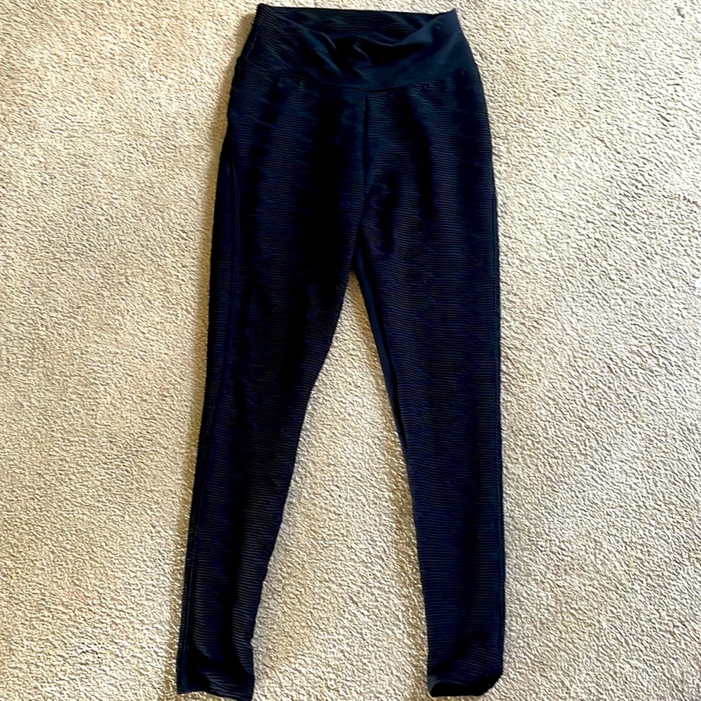 Women Butt Lifting Yoga Leggings Workout High Waist Push Up Ruched Pants size L